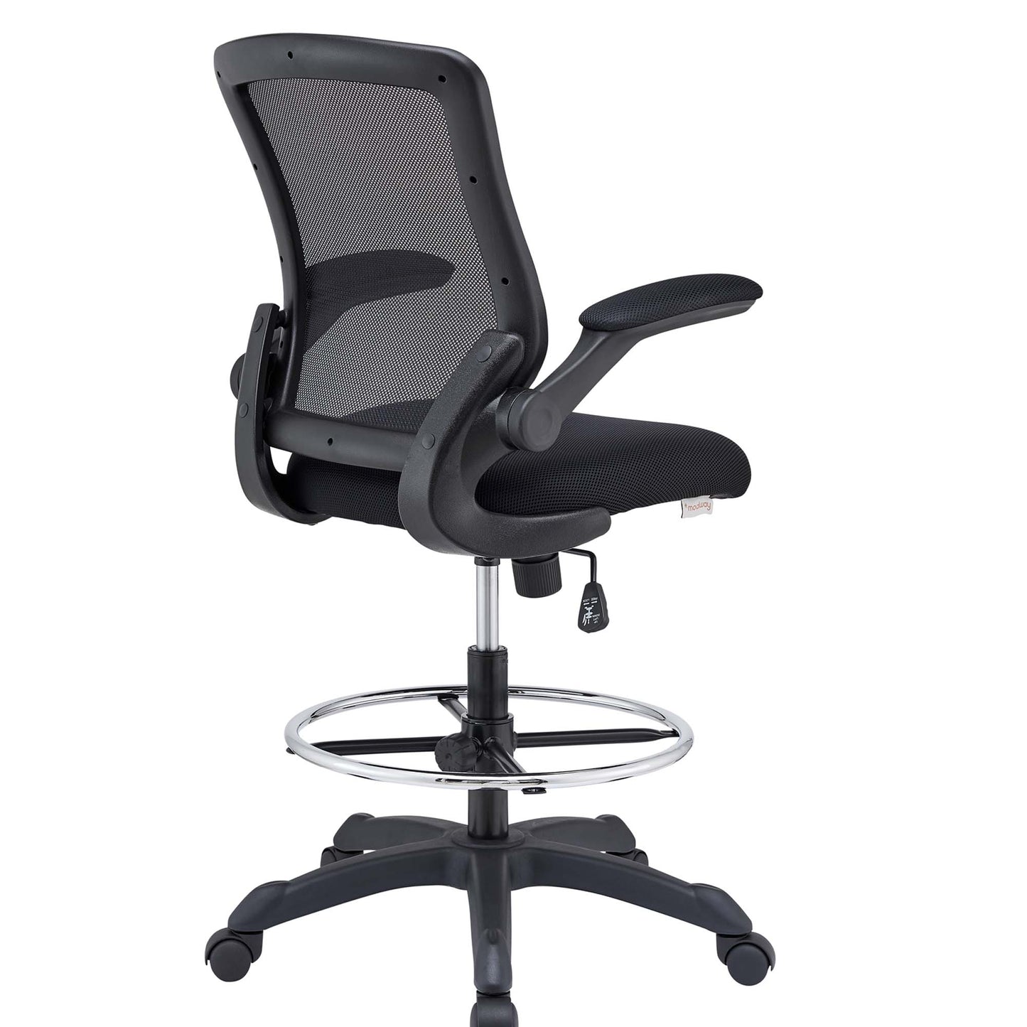 Modway - Veer Drafting Chair by Modway  Office Furniture Office Chairs Black - EEI-1423-BLK