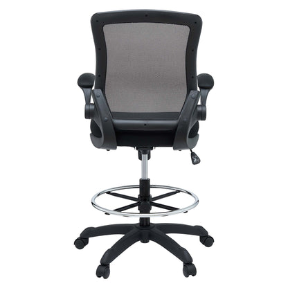 Modway - Veer Drafting Chair by Modway  Office Furniture Office Chairs Black - EEI-1423-BLK