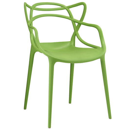 Modway - Entangled Dining Armchair by Modway  Bar and Dining Dining Chairs Green - EEI-1458-GRN