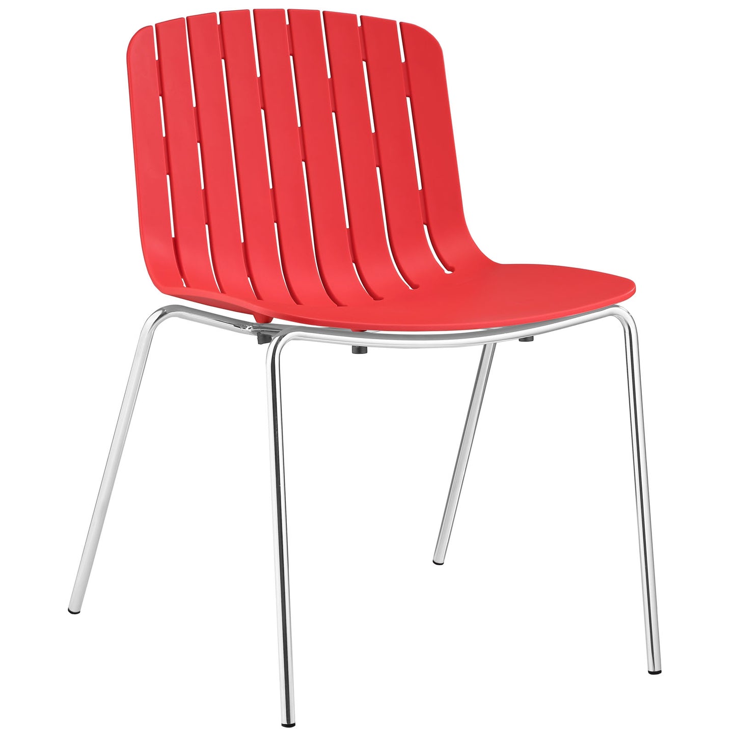 Modway Outlet Trace Dining Side Chair by Modway  Bar and Dining Furniture Red - EEI-1495-RED