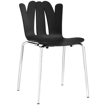 Modway Outlet Flare Dining Side Chair by Modway  Bar and Dining Furniture Black - EEI-1496-BLK