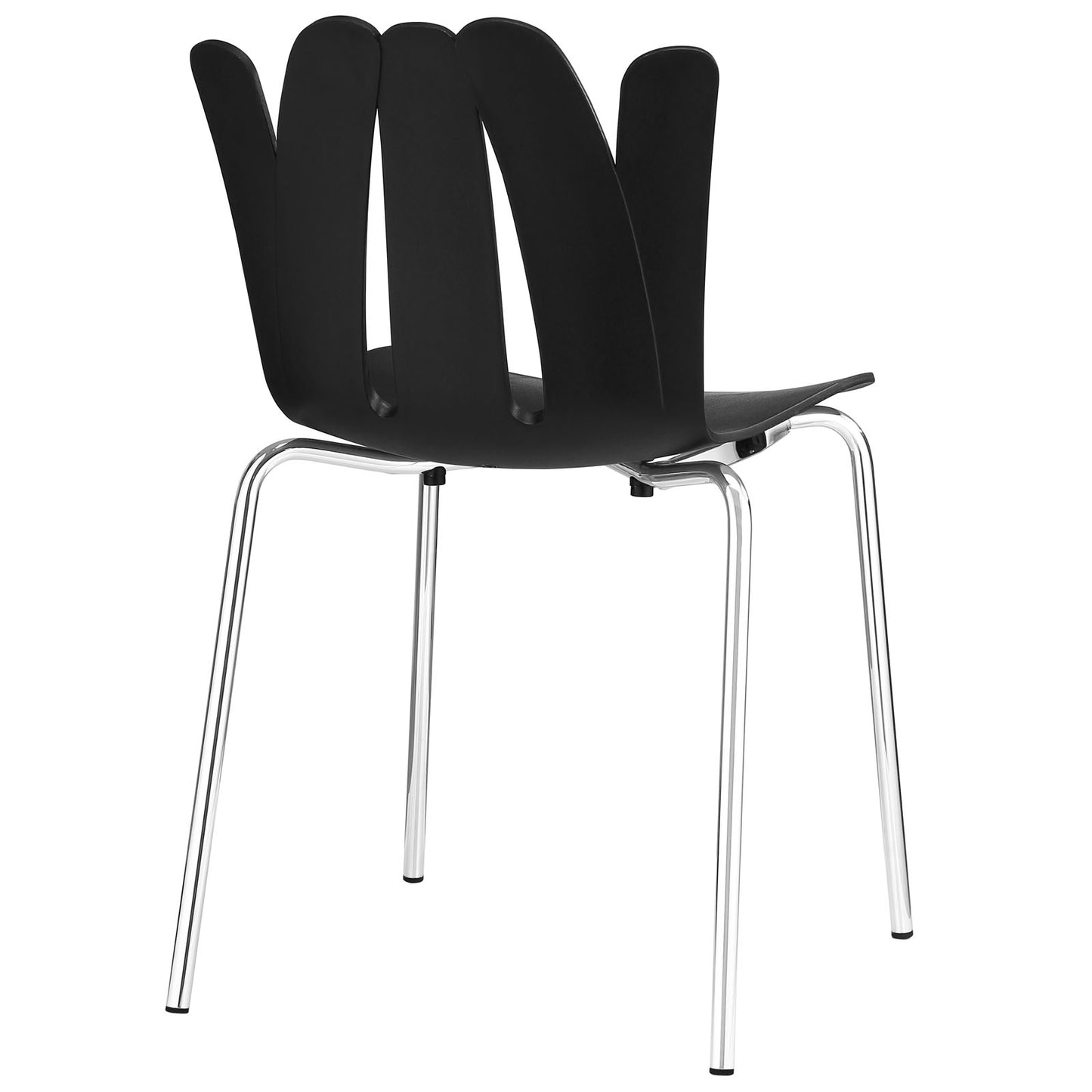 Modway Outlet Flare Dining Side Chair by Modway  Bar and Dining Furniture Black - EEI-1496-BLK