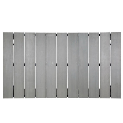 Modway Outlet Maine 63" Outdoor Patio Dining Table by Modway  Outdoor Furniture Furniture Brown Gray - EEI-1508-BRN-GRY