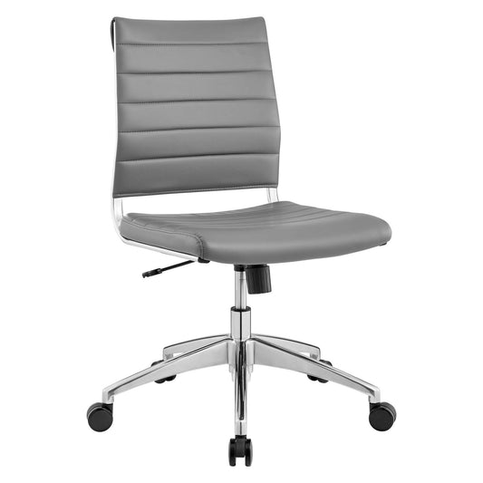 Modway - Jive Armless Mid Back Office Chair by Modway  Office Furniture Office Chairs Gray - EEI-1525-GRY