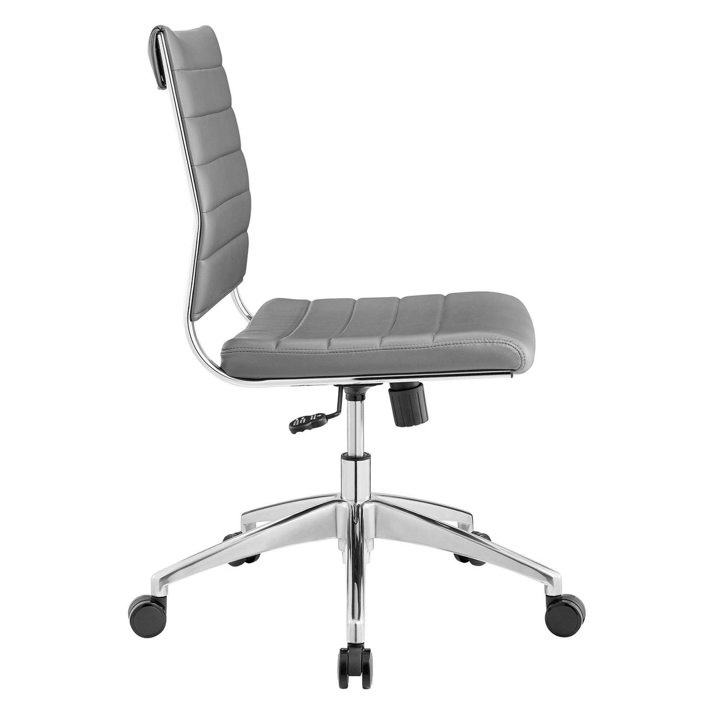 Modway - Jive Armless Mid Back Office Chair by Modway  Office Furniture Office Chairs Gray - EEI-1525-GRY