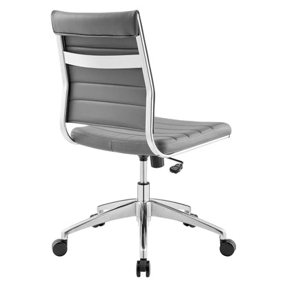 Modway - Jive Armless Mid Back Office Chair by Modway  Office Furniture Office Chairs Gray - EEI-1525-GRY