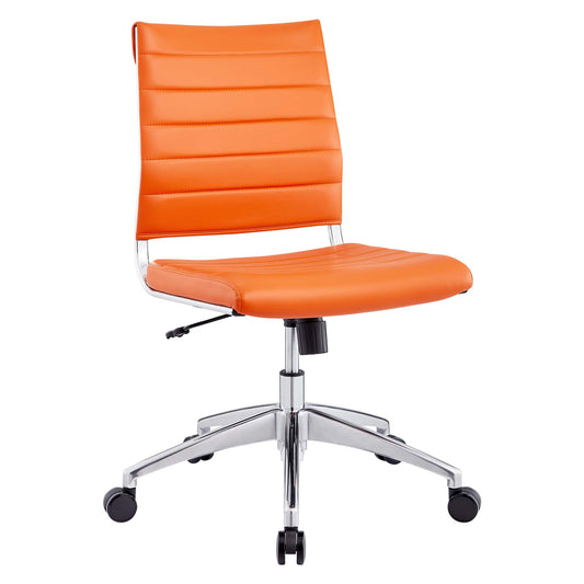 Modway - Jive Armless Mid Back Office Chair by Modway  Office Furniture Office Chairs Orange - EEI-1525-ORA