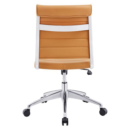 Modway - Jive Armless Mid Back Office Chair by Modway  Office Furniture Office Chairs Brown - EEI-1525-TAN