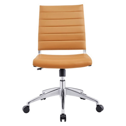 Modway - Jive Armless Mid Back Office Chair by Modway  Office Furniture Office Chairs Brown - EEI-1525-TAN