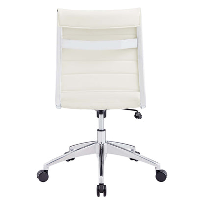 Modway - Jive Armless Mid Back Office Chair by Modway  Office Furniture Office Chairs White - EEI-1525-WHI