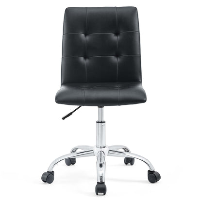 Modway - Prim Armless Mid Back Office Chair by Modway  Office Furniture Office Chairs Black - EEI-1533-BLK