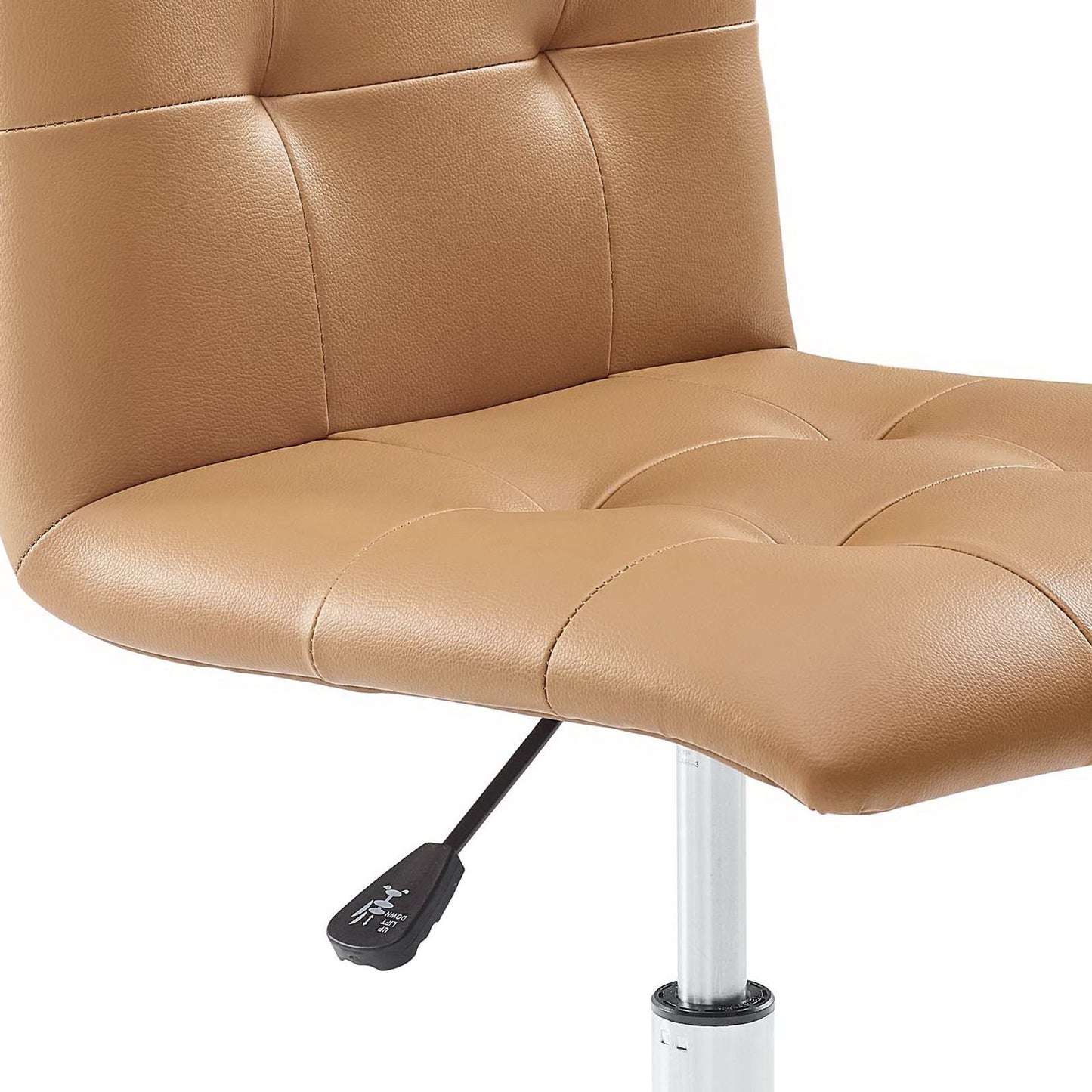 Modway - Prim Armless Mid Back Office Chair by Modway  Office Furniture Office Chairs Brown - EEI-1533-TAN