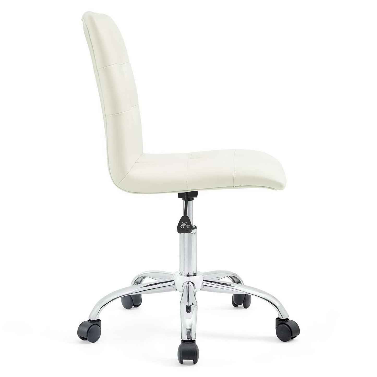 Modway - Prim Armless Mid Back Office Chair by Modway  Office Furniture Office Chairs White - EEI-1533-WHI
