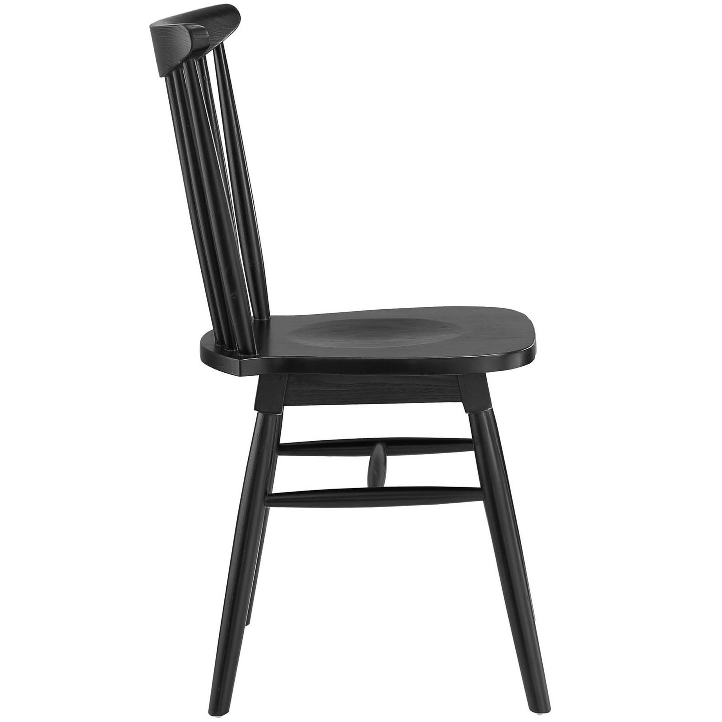 Modway Outlet Amble Dining Side Chair by Modway  Bar and Dining Furniture Black - EEI-1539-BLK