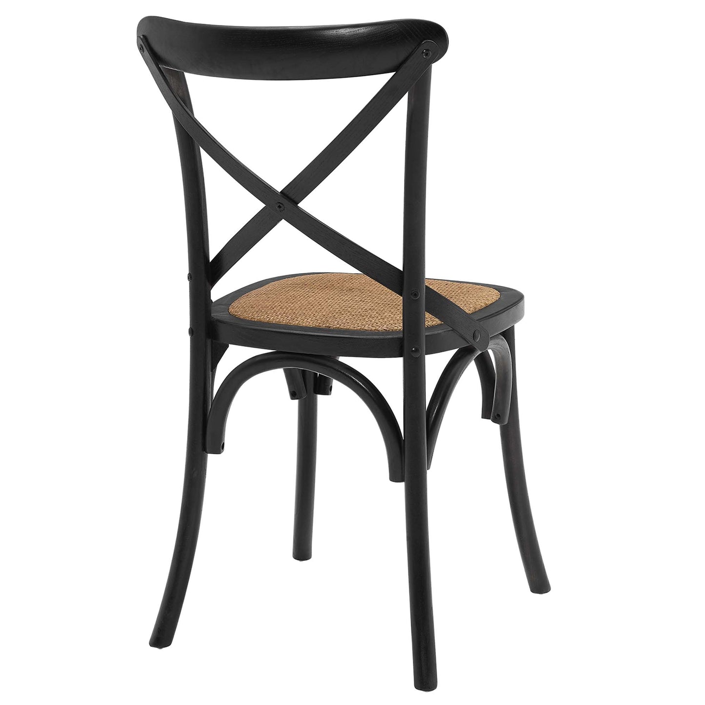 Modway - Gear Dining Side Chair by Modway  Bar and Dining Dining Chairs Black - EEI-1541-BLK