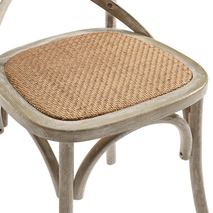 Modway - Gear Dining Side Chair by Modway  Bar and Dining Dining Chairs Gray - EEI-1541-GRY