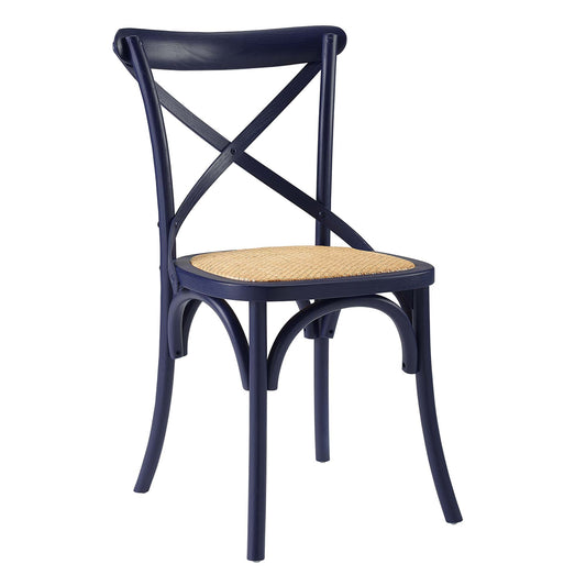 Modway - Gear Dining Side Chair by Modway  Bar and Dining Dining Chairs Blue - EEI-1541-MID