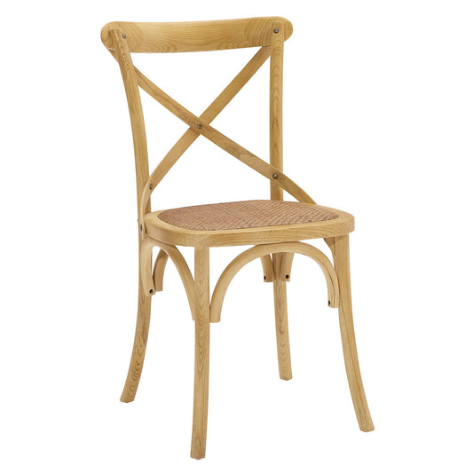 Modway - Gear Dining Side Chair by Modway  Bar and Dining Dining Chairs Brown - EEI-1541-NAT