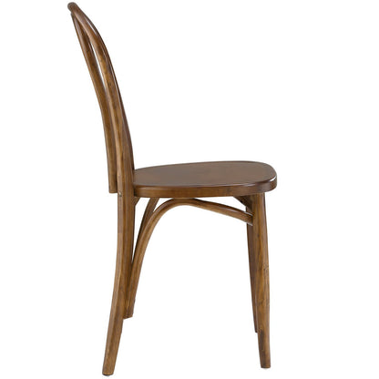 Modway - Eon Dining Side Chair by Modway  Bar and Dining Dining Chairs Brown - EEI-1543-WAL