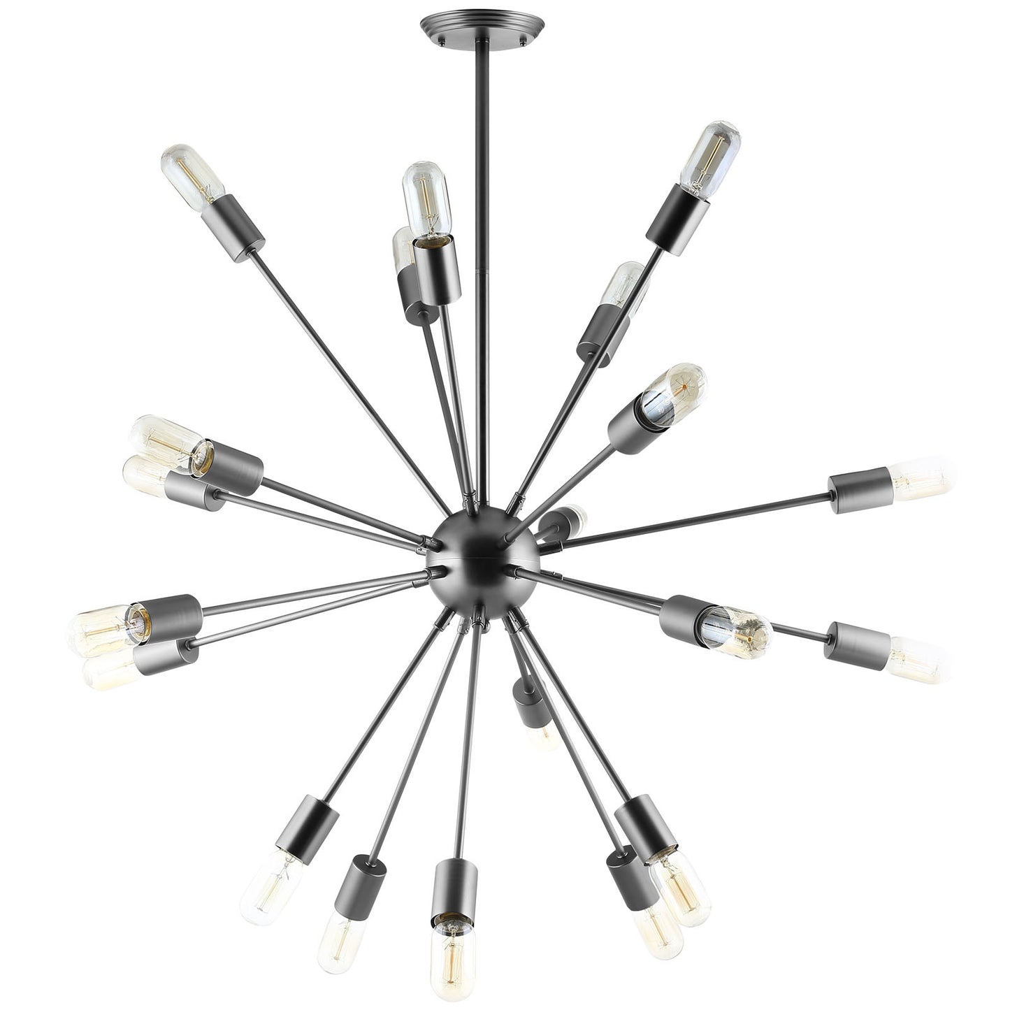 Modway Outlet Beam Stainless Steel Chandelier by Modway  Lighting Lighting Gray - EEI-1562