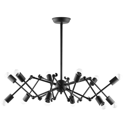 Modway Outlet Tagmata Ceiling Fixture by Modway  Lighting Lighting Black - EEI-1568