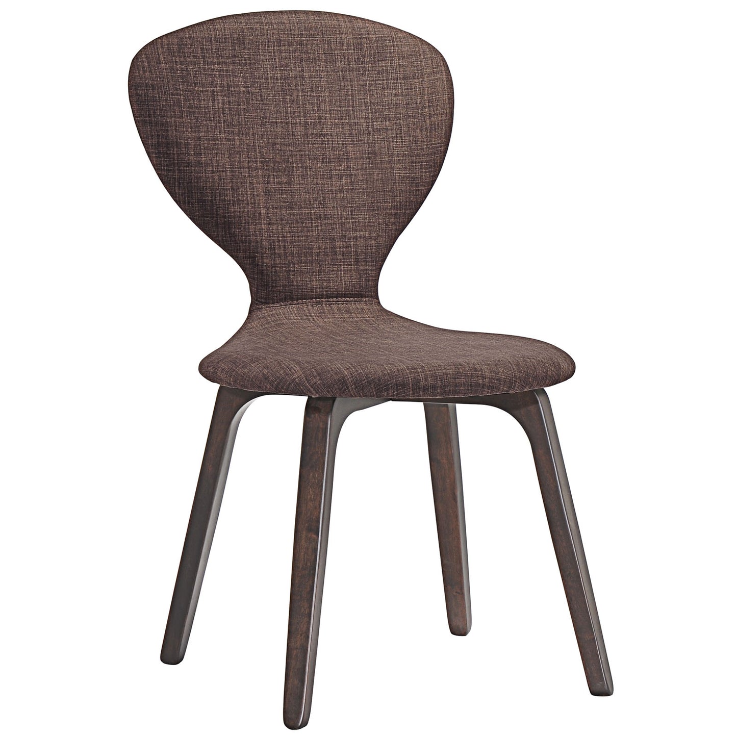 Modway Outlet Tempest Dining Side Chair by Modway  Bar and Dining Furniture Walnut Brown - EEI-1628-WAL-BRN