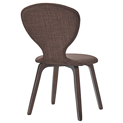 Modway Outlet Tempest Dining Side Chair by Modway  Bar and Dining Furniture Walnut Brown - EEI-1628-WAL-BRN