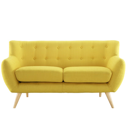 Modway Outlet Remark Upholstered Fabric Loveseat by Modway  Living Room Furniture Sunny - EEI-1632-SUN