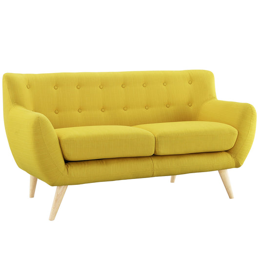 Modway Outlet Remark Upholstered Fabric Loveseat by Modway  Living Room Furniture Sunny - EEI-1632-SUN