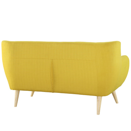 Modway Outlet Remark Upholstered Fabric Loveseat by Modway  Living Room Furniture Sunny - EEI-1632-SUN