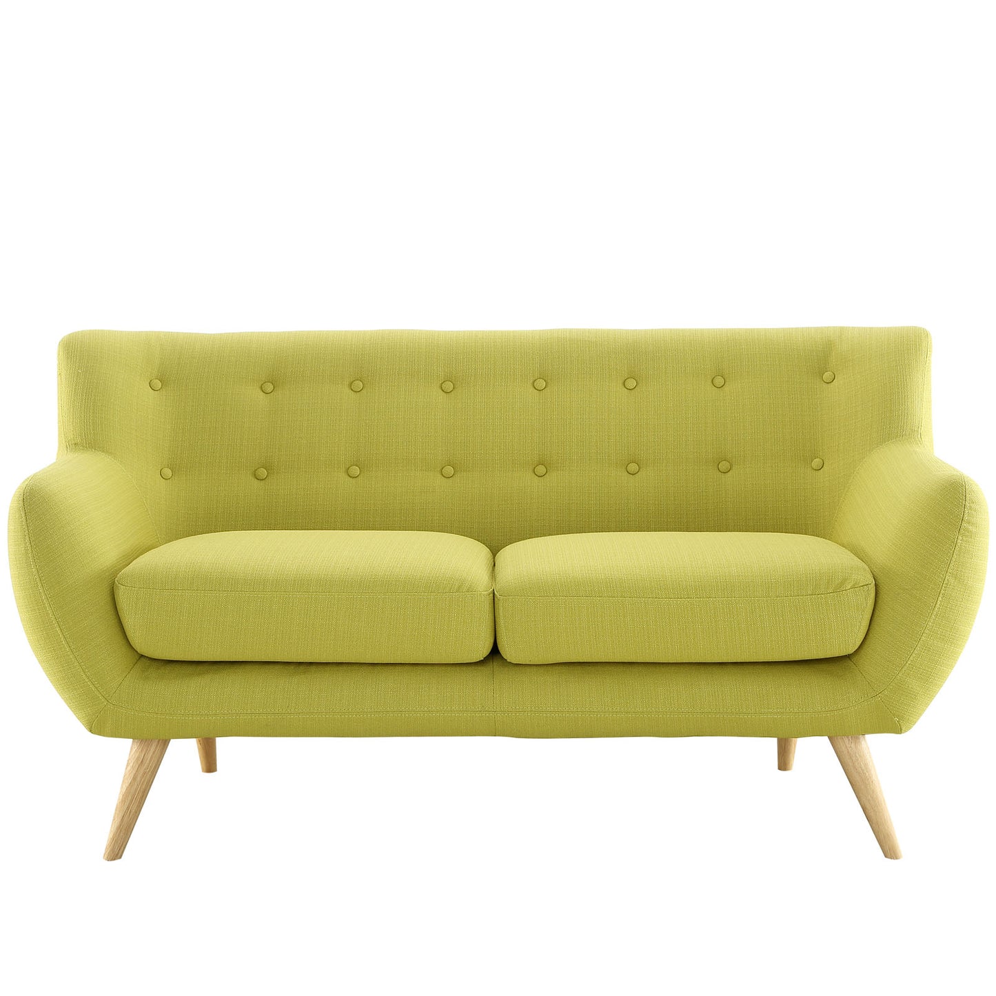 Modway Outlet Remark Upholstered Fabric Loveseat by Modway  Living Room Furniture Wheatgrass - EEI-1632-WHE