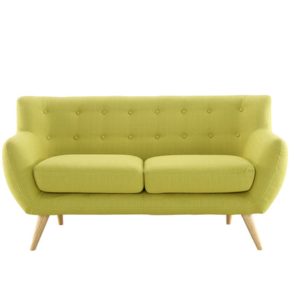 Modway Outlet Remark Upholstered Fabric Loveseat by Modway  Living Room Furniture Wheatgrass - EEI-1632-WHE
