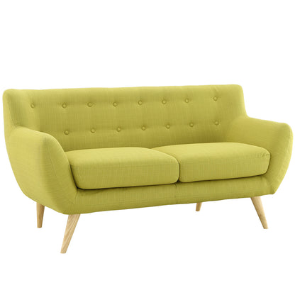 Modway Outlet Remark Upholstered Fabric Loveseat by Modway  Living Room Furniture Wheatgrass - EEI-1632-WHE
