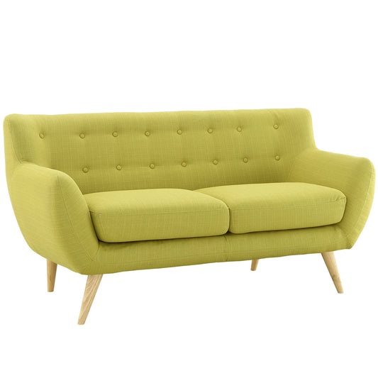 Modway Outlet Remark Upholstered Fabric Loveseat by Modway  Living Room Furniture Wheatgrass - EEI-1632-WHE