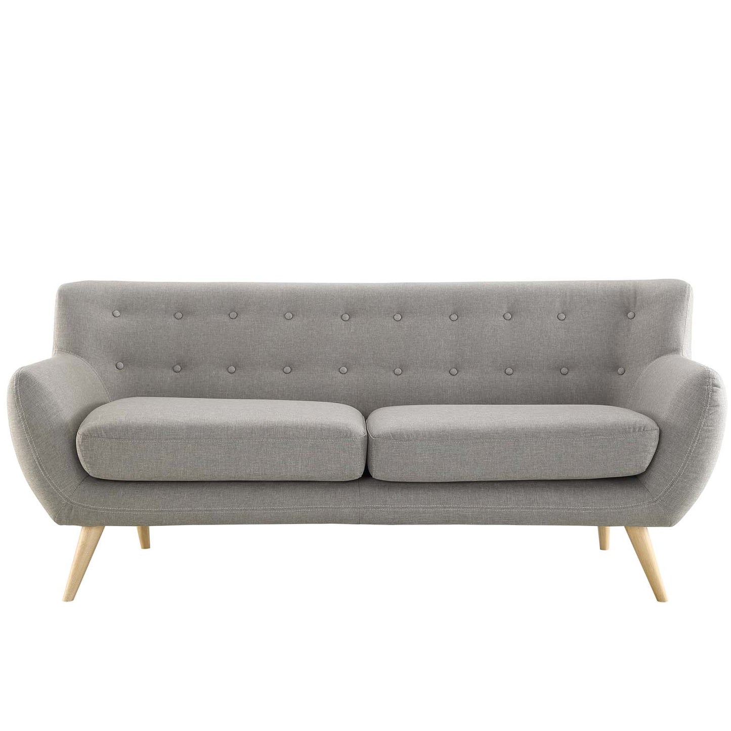 Modway Outlet Remark Upholstered Fabric Sofa by Modway  Living Room Furniture Light Gray - EEI-1633-LGR