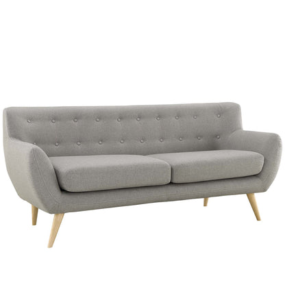 Modway Outlet Remark Upholstered Fabric Sofa by Modway  Living Room Furniture Light Gray - EEI-1633-LGR