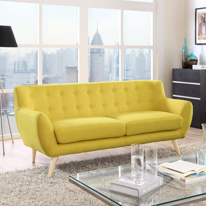 Modway Outlet Remark Upholstered Fabric Sofa by Modway  Living Room Furniture Sunny - EEI-1633-SUN