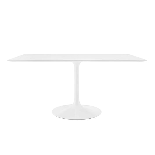 Modway - Lippa 60" Rectangle Wood Dining Table by Modway  Bar and Dining Bar and Dining Tables White - EEI-1656-WHI