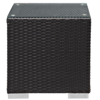 Modway - Convene 5 Piece Outdoor Patio Sectional Set by Modway  Outdoor Furniture Sofa Sectionals White - EEI-1809-EXP-WHI-SET