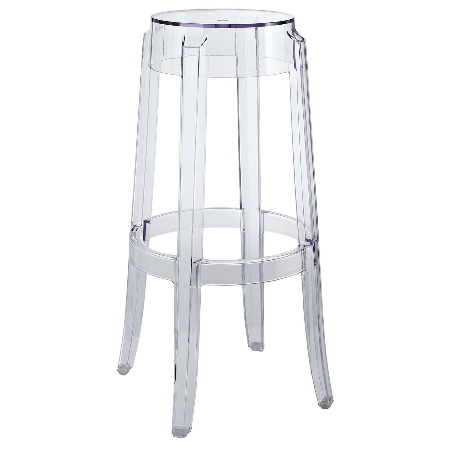 Modway - Casper Backless Bar Stool by Modway  Bar and Dining Bar and Counter Stools Clear - EEI-170-CLR