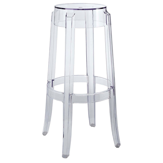 Modway - Casper Backless Bar Stool by Modway  Bar and Dining Bar and Counter Stools Clear - EEI-170-CLR