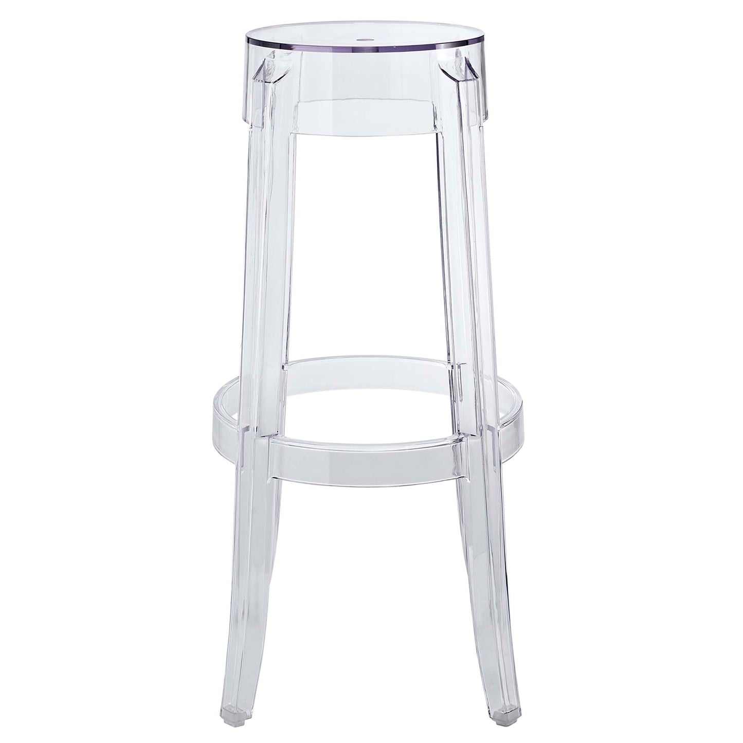 Modway - Casper Backless Bar Stool by Modway  Bar and Dining Bar and Counter Stools Clear - EEI-170-CLR
