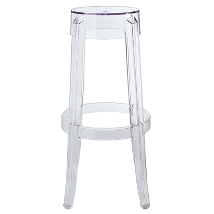 Modway - Casper Backless Bar Stool by Modway  Bar and Dining Bar and Counter Stools Clear - EEI-170-CLR