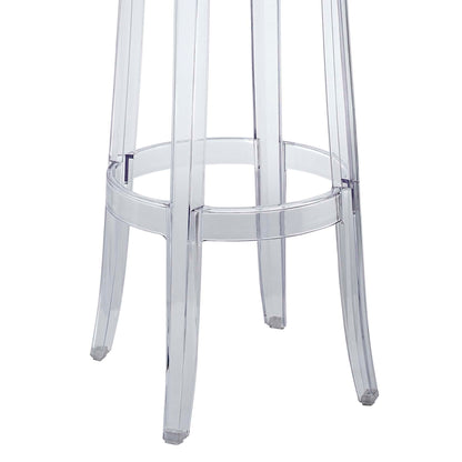 Modway - Casper Backless Bar Stool by Modway  Bar and Dining Bar and Counter Stools Clear - EEI-170-CLR