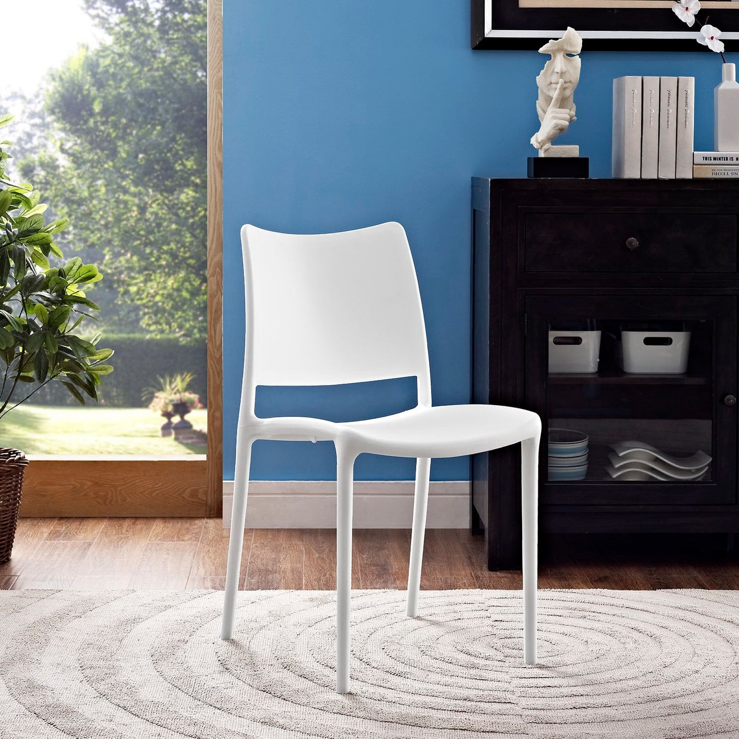 Modway - Hipster Dining Side Chair by Modway  Bar and Dining Dining Chairs White - EEI-1703-WHI
