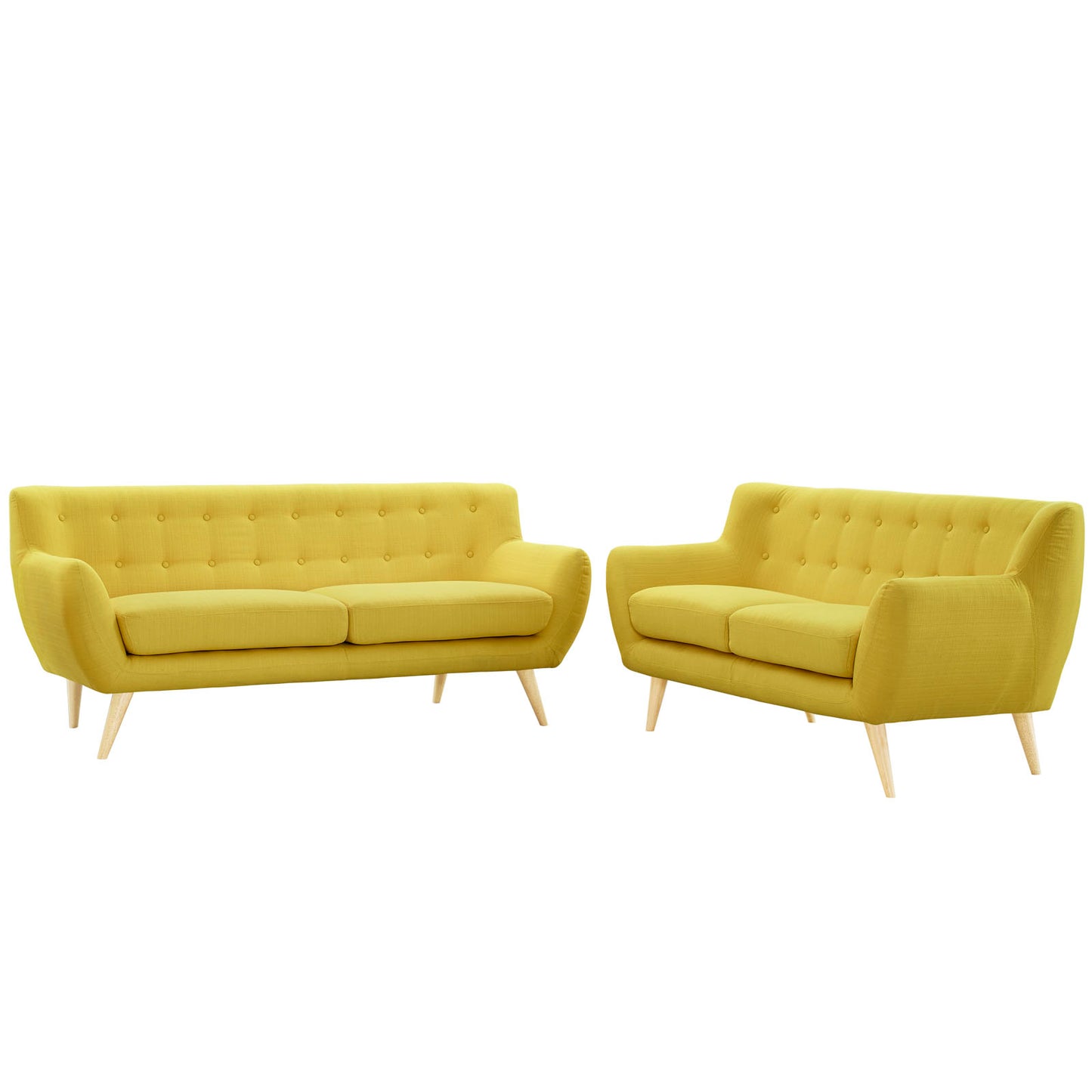 Modway Outlet Remark 2 Piece Living Room Set by Modway  Living Room Furniture Sunny - EEI-1785-SUN-SET