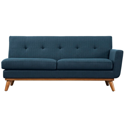 Modway Outlet Engage Right-Arm Upholstered Fabric Loveseat by Modway  Living Room Furniture Azure - EEI-1792-AZU
