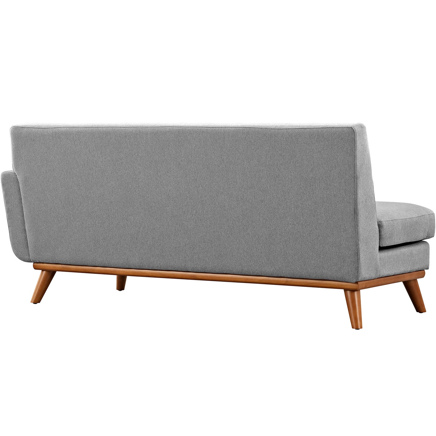 Modway Outlet Engage Right-Arm Upholstered Fabric Loveseat by Modway  Living Room Furniture Expectation Gray - EEI-1792-GRY