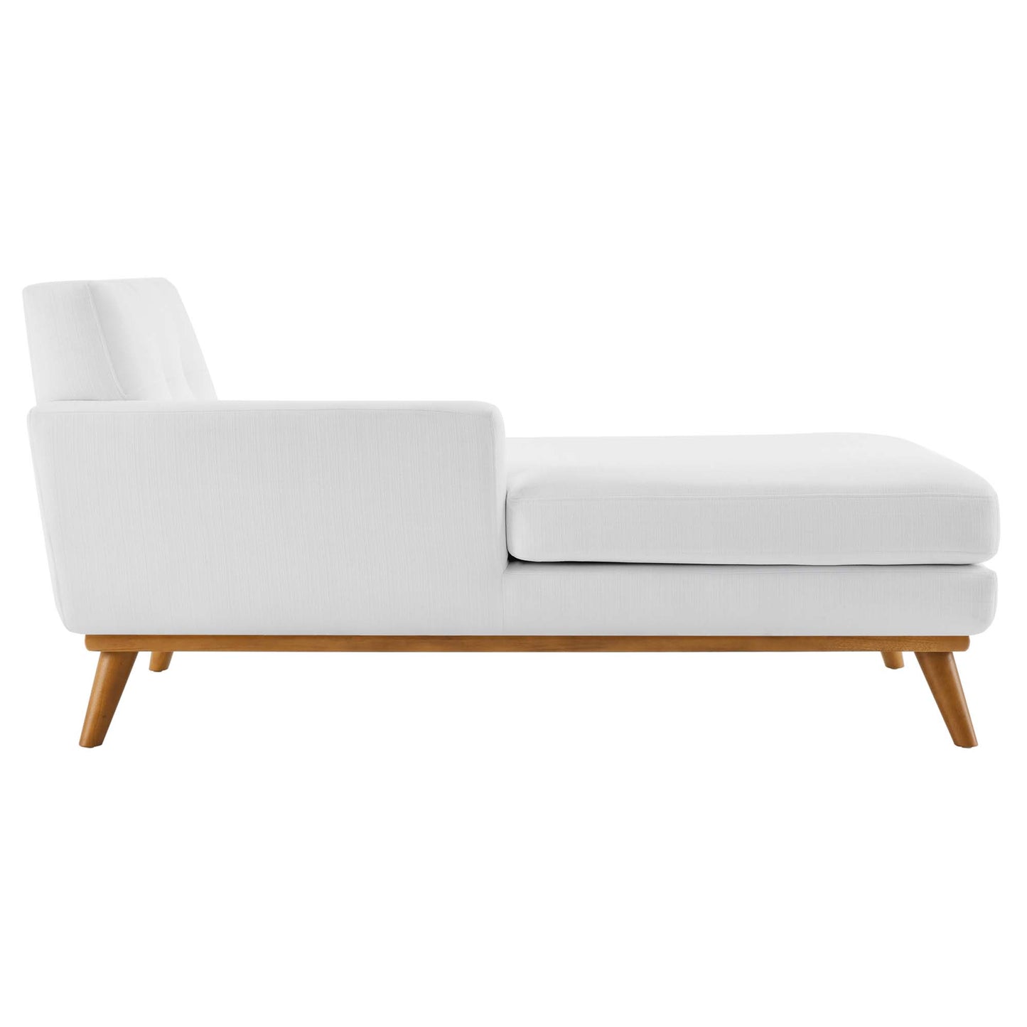 Modway Outlet Engage Left-Facing Upholstered Fabric Chaise by Modway  Living Room Furniture White - EEI-1793-WHI