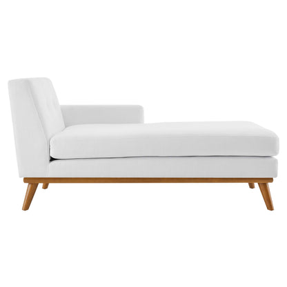 Modway Outlet Engage Right-Facing Upholstered Fabric Chaise by Modway  Living Room Furniture White - EEI-1794-WHI